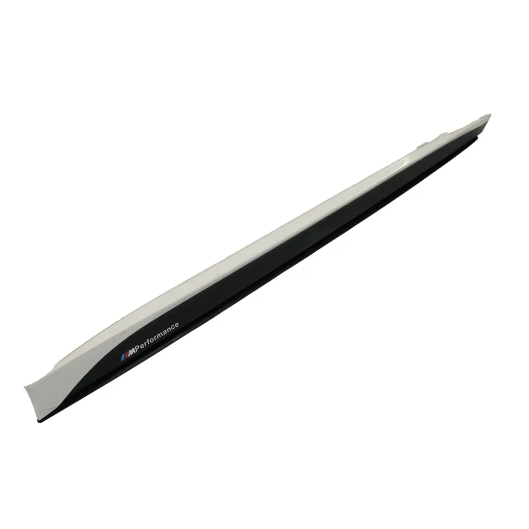 BMW F30 F31 M Sport Bande de seuil latérale Droite Alpinweiss 3 - 300 - SKU 8056580-AW - Numéro de pièce 8056580