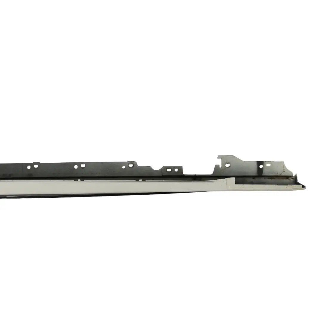  Side Skirt BMW F30 F31 M Sport Sill Strip Right O/S Alpinweiss White - 300 - SKU 8056580-AW - Part number 8056580