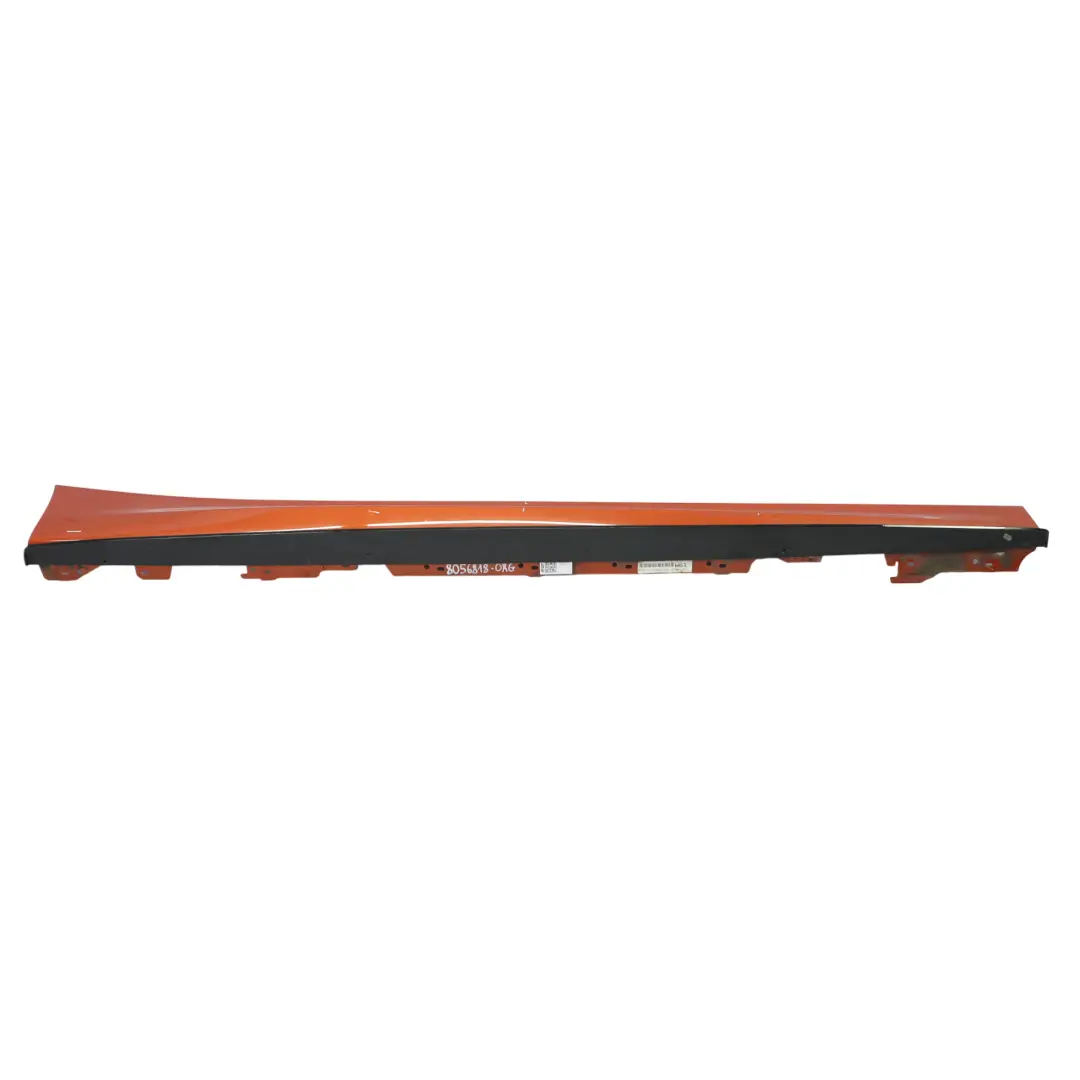 Side Skirt BMW F21 F22 M Sport Sill Strip Right O/S Valencia Orange Metallic B44 to with Part number 8056818 Side Skirt BMW F21 F22 M Sport Sill Strip Right O/S Valencia Orange Metallic B44 - SKU 8056818-ORG - Part number 8056818