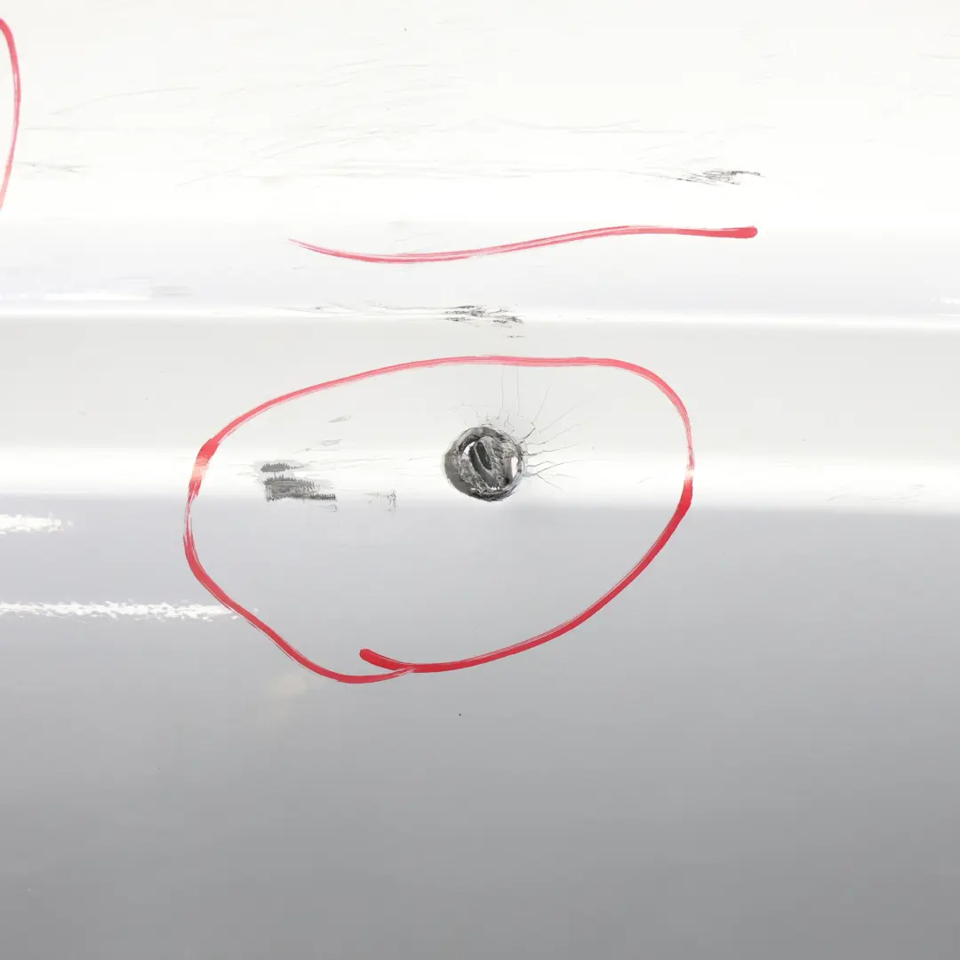 Bumper M Sport Trim Panel PDC Glacier Silver Metallic - A83 to BMW X5 F15 Rear with Part number 8058060 BMW X5 F15 Rear Bumper M Sport Trim Panel PDC Glacier Silver Metallic - A83 - SKU 8058060-GSB - Part number 8058060