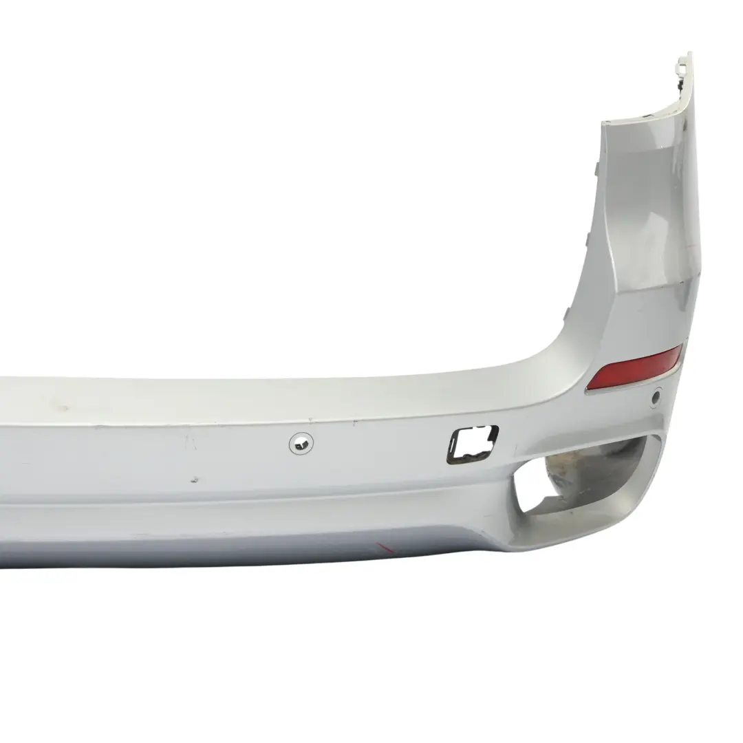 Bumper M Sport Trim Panel PDC Glacier Silver Metallic - A83 to BMW X5 F15 Rear with Part number 8058060 BMW X5 F15 Rear Bumper M Sport Trim Panel PDC Glacier Silver Metallic - A83 - SKU 8058060-GSB - Part number 8058060