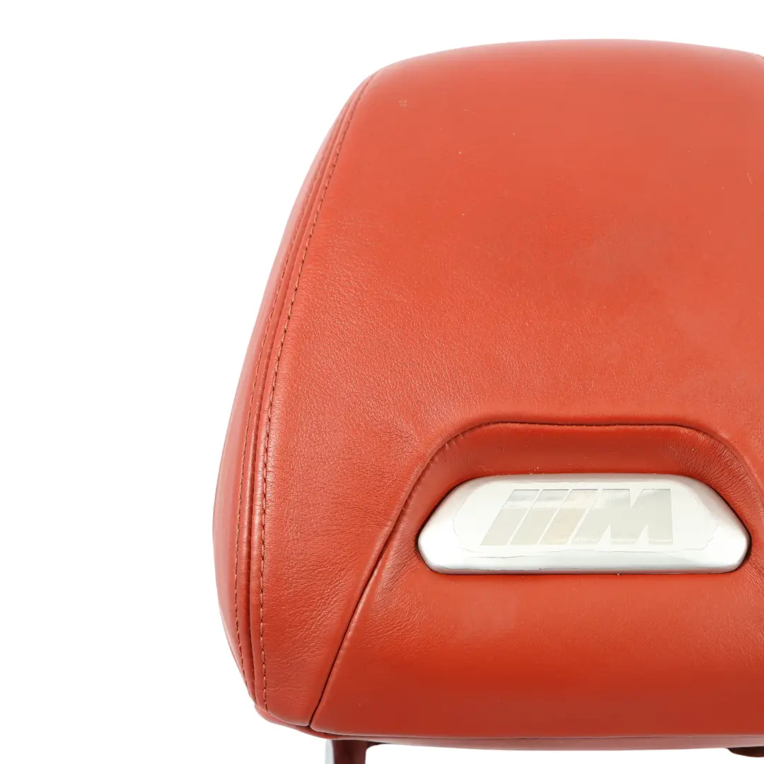 Appui-Tête De Siège Avant Cuir Merino Sakhir Orange pour BMW F83 M4 Convertible à propos du numéro de pièce 8058447 BMW F83 M4 Convertible Appui-Tête De Siège Avant Cuir Merino Sakhir Orange - SKU 8058447 - Numéro de pièce 8058447