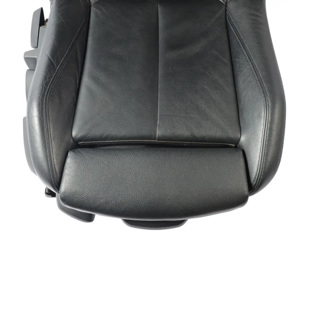 Front Right O/S Heated Black Leather Contrast Blue to BMW F30 F31 LCI M Sport Seat with Part number 8069662 BMW F30 F31 LCI M Sport Seat Front Right O/S Heated Black Leather Contrast Blue - SKU 8069662-3 - Part number 8069662