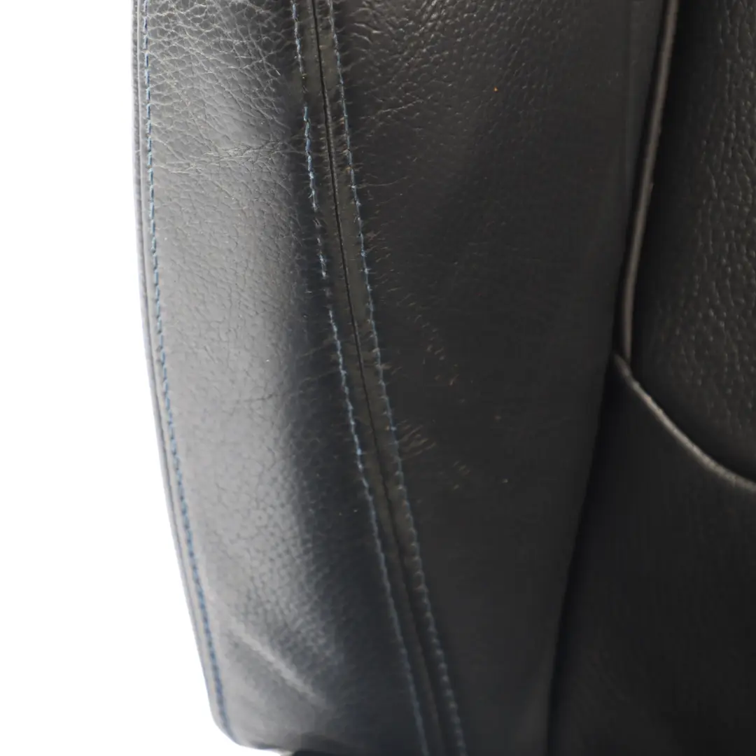 Front Right O/S Heated Black Leather Contrast Blue to BMW F30 F31 LCI M Sport Seat with Part number 8069662 BMW F30 F31 LCI M Sport Seat Front Right O/S Heated Black Leather Contrast Blue - SKU 8069662-3 - Part number 8069662