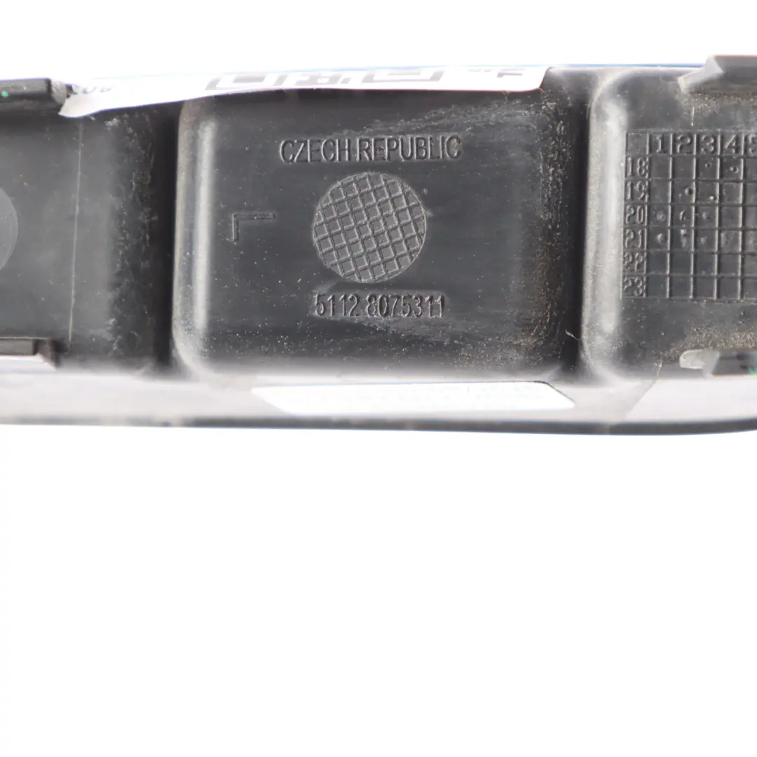 Bumper Housing Trim Left N/S to F40 Rear with Part number 8075311 F40 Rear Bumper Housing Trim Left N/S - SKU 8075311 - Part number 8075311