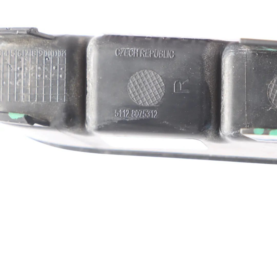 Bumper Housing Trim Right O/S to BMW F40 Rear with Part number 8075312 BMW F40 Rear Bumper Housing Trim Right O/S - SKU 8075312 - Part number 8075312