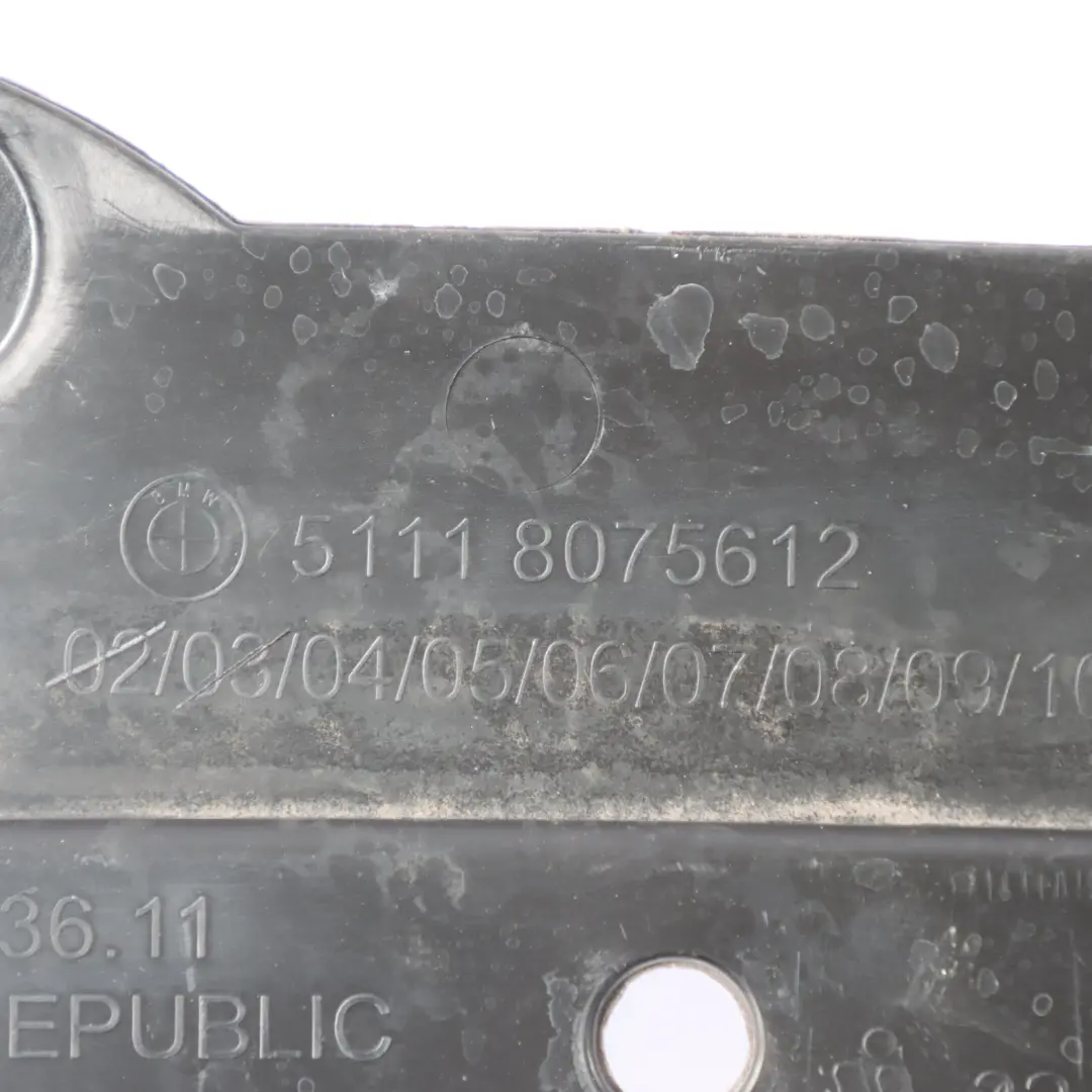 Front Bumper Adapter Underbonnet Underbody Shield to BMW F40 M Sport with Part number 8075612 BMW F40 M Sport Front Bumper Adapter Underbonnet Underbody Shield - SKU 8075612 - Part number 8075612