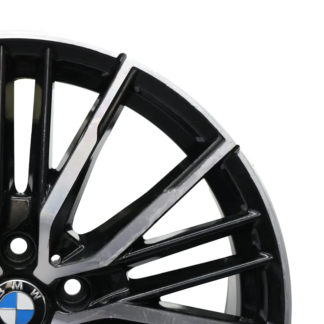 Alloy BMW F40 F44 Bicolor Wheel Rim 19" 8J ET:54 Styling 552M to M Sport with Part number 8092356 M Sport Alloy BMW F40 F44 Bicolor Wheel Rim 19" 8J ET:54 Styling 552M - SKU 8092356-1 - Part number 8092356