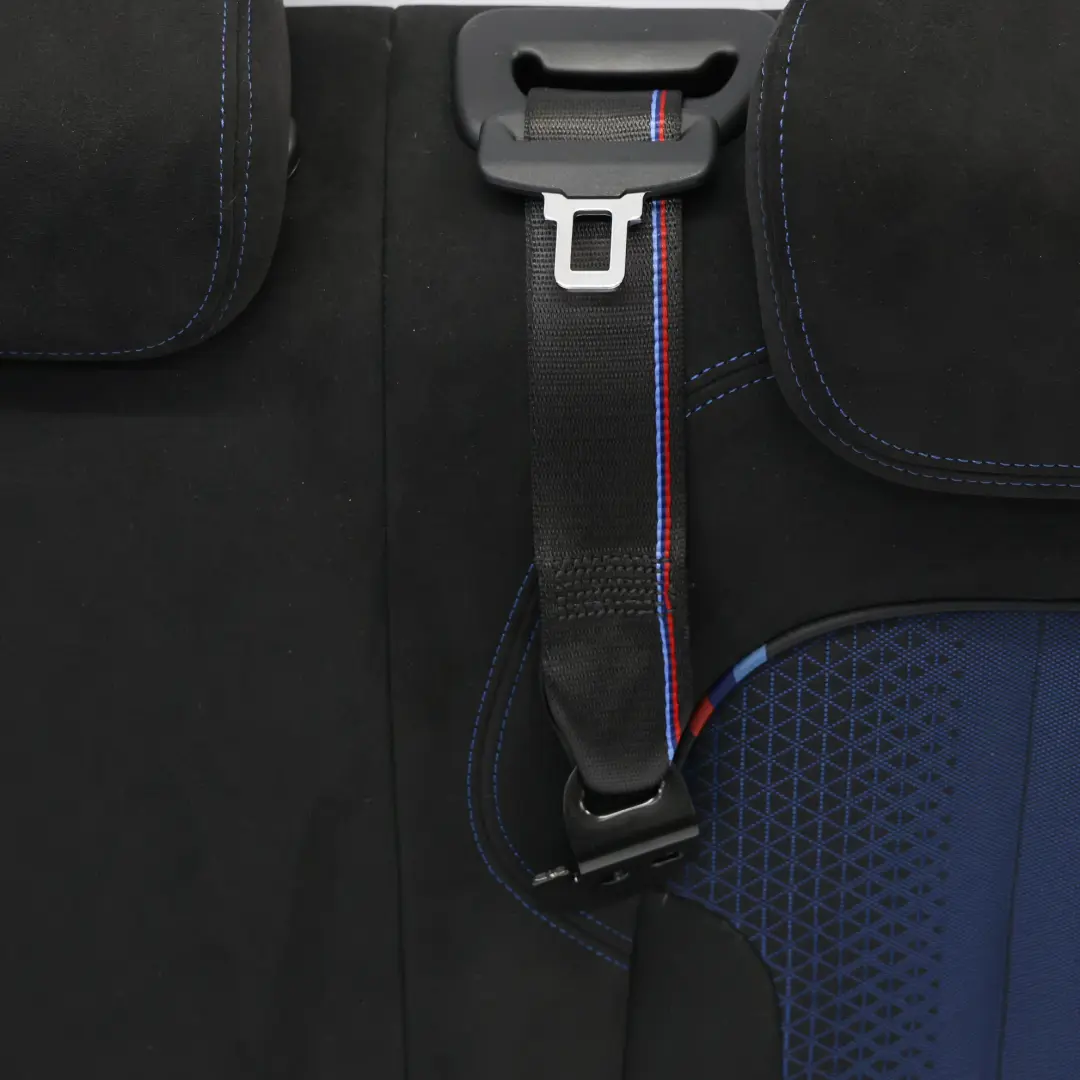 Respaldo Asiento Trasero Izquierdo M Sport Alcantara Trigon para BMW F40 con número de pieza 8096835 BMW F40 Respaldo Asiento Trasero Izquierdo M Sport Alcantara Trigon - SKU 8096835-1 - Número de pieza 8096835