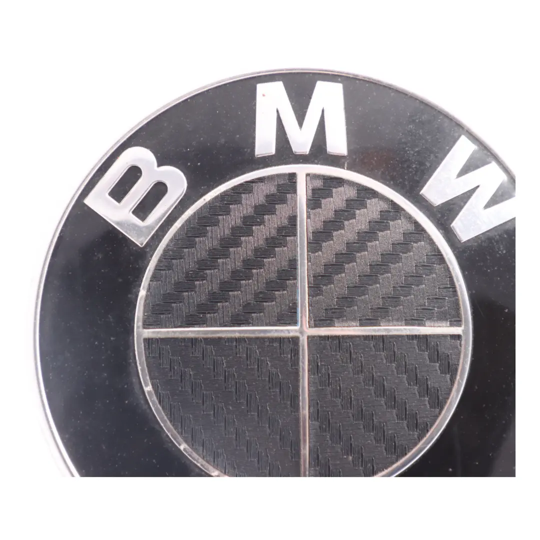 Bonnet Boot Emblem Badge Logo Plaque to BMW E81 E87 E90 E91 E92 E60 F10 F11 with Part number 8132375 BMW E81 E87 E90 E91 E92 E60 F10 F11 Bonnet Boot Emblem Badge Logo Plaque - SKU 8132375-11 - Part number 8132375