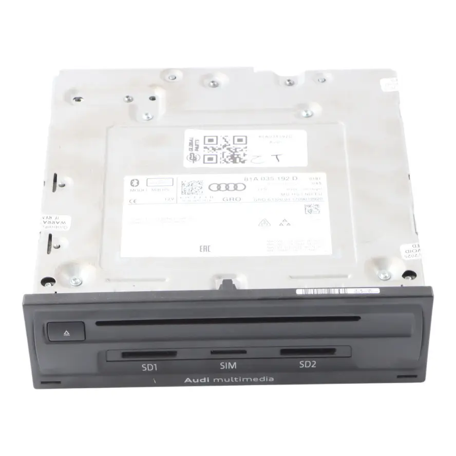 Audi A3 8V Radio CD SD SIM Player Stereo Sat Nav Head Unit - SKU 81A035192D - Part number 81A035192D