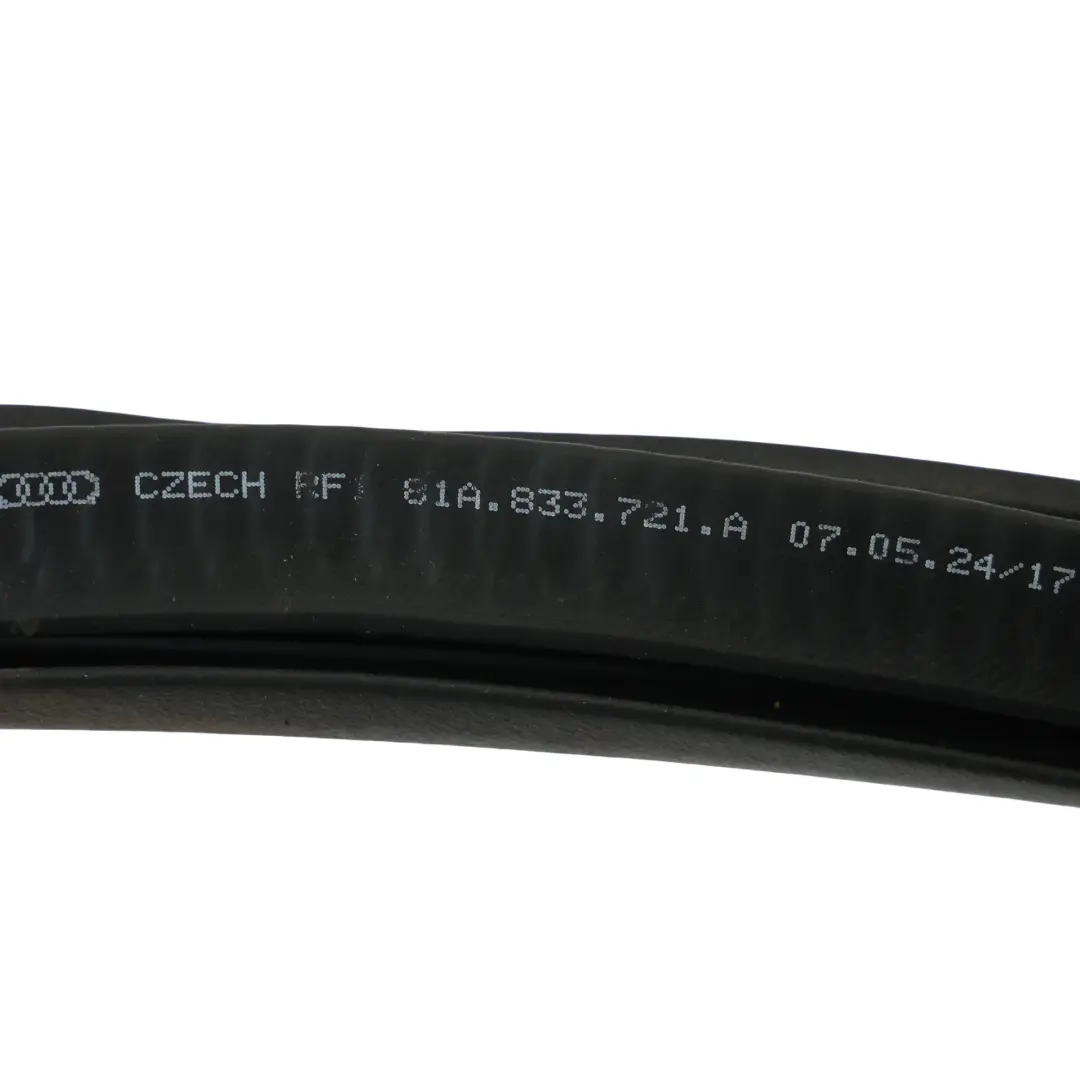 Hintere Tür Innenraum Dichtung Gummi Links für Audi Q2 GA mit Teilenummer 81A833721B Audi Q2 GA Hintere Tür Innenraum Dichtung Gummi Links - SKU 81A833721B - Teilenummer 81A833721B