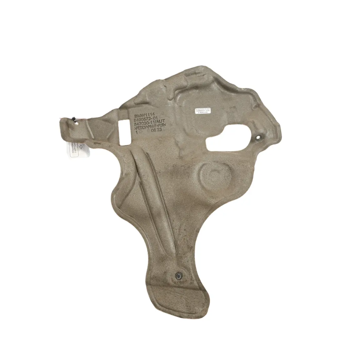 Panel Acústico Delantero para BMW X5 F15 con número de pieza 8490572 BMW X5 F15 Panel Acústico Delantero - SKU 8490572 - Número de pieza 8490572