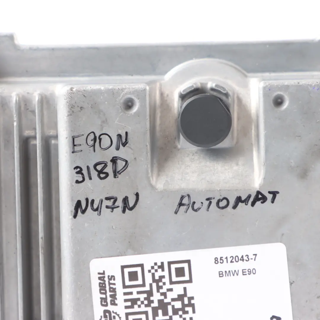 N47N 143HP Engine Control Unit ECU DDE Automatic to BMW E90 E91 LCI 318d with Part number 8512043 BMW E90 E91 LCI 318d N47N 143HP Engine Control Unit ECU DDE Automatic - SKU 8512043-7 - Part number 8512043