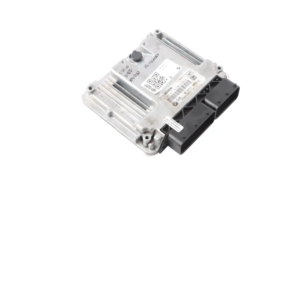 N47N 143HP Engine Control Unit ECU DDE Automatic to BMW E90 E91 LCI 318d with Part number 8512043 BMW E90 E91 LCI 318d N47N 143HP Engine Control Unit ECU DDE Automatic - SKU 8512043-7 - Part number 8512043
