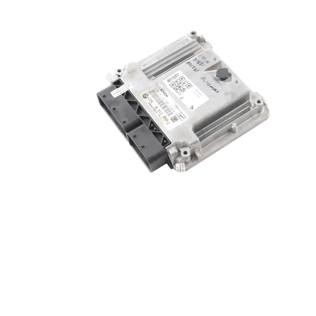 N47N 143HP Engine Control Unit ECU DDE Automatic to BMW E90 E91 LCI 318d with Part number 8512043 BMW E90 E91 LCI 318d N47N 143HP Engine Control Unit ECU DDE Automatic - SKU 8512043-7 - Part number 8512043