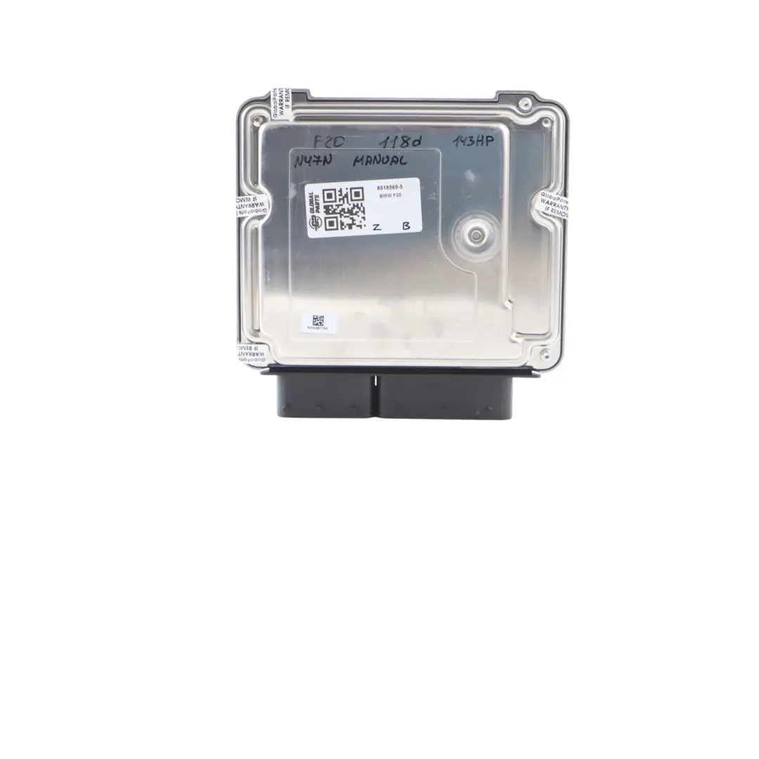 N47N 118d 318d Centralina Motore DDE Manuale per BMW F20 F21 F30 F31 con numero di parte 8518569 BMW F20 F21 F30 F31 N47N 118d 318d Centralina Motore DDE Manuale - SKU 8518569-5 - Numero di parte 8518569