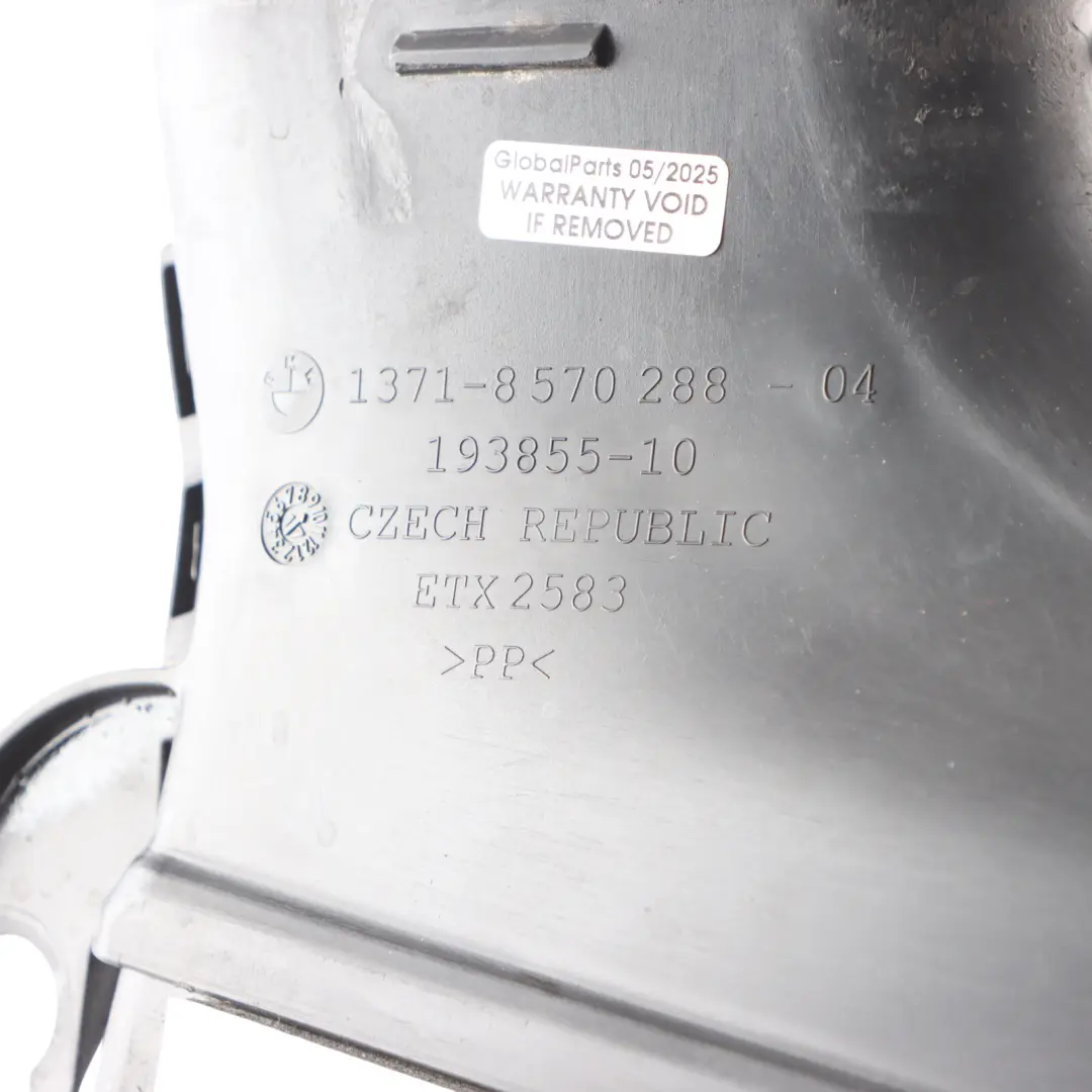 Intake Duck BMW X5 F15 X6 F16 Fresh Extension Tube Pipe to Air with Part number 8570288 Air Intake Duck BMW X5 F15 X6 F16 Fresh Extension Tube Pipe - SKU 8570288 - Part number 8570288