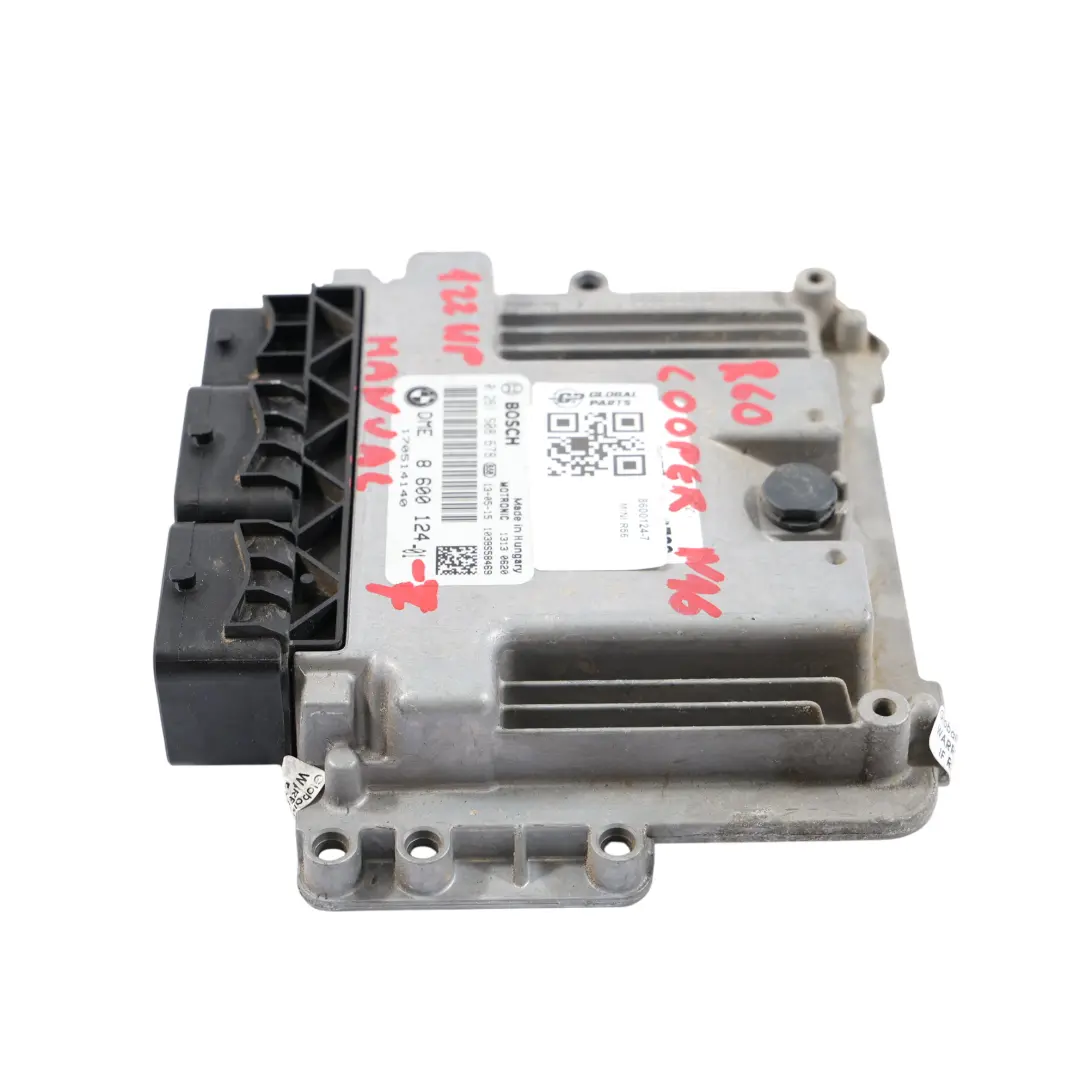 122HP Motor Steuer Gerät ECU DME für Mini Cooper R56 LCI R60 N16 mit Teilenummer 8600124 Mini Cooper R56 LCI R60 N16 122HP Motor Steuer Gerät ECU DME - SKU 8600124-7 - Teilenummer 8600124