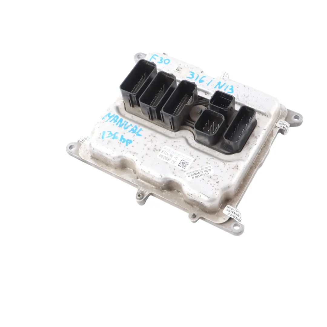 BMW F20 F21 F30 116i 316i N13 Engine Control Unit ECU Module DME Manual - SKU 8614302-2 - Part number 8614302