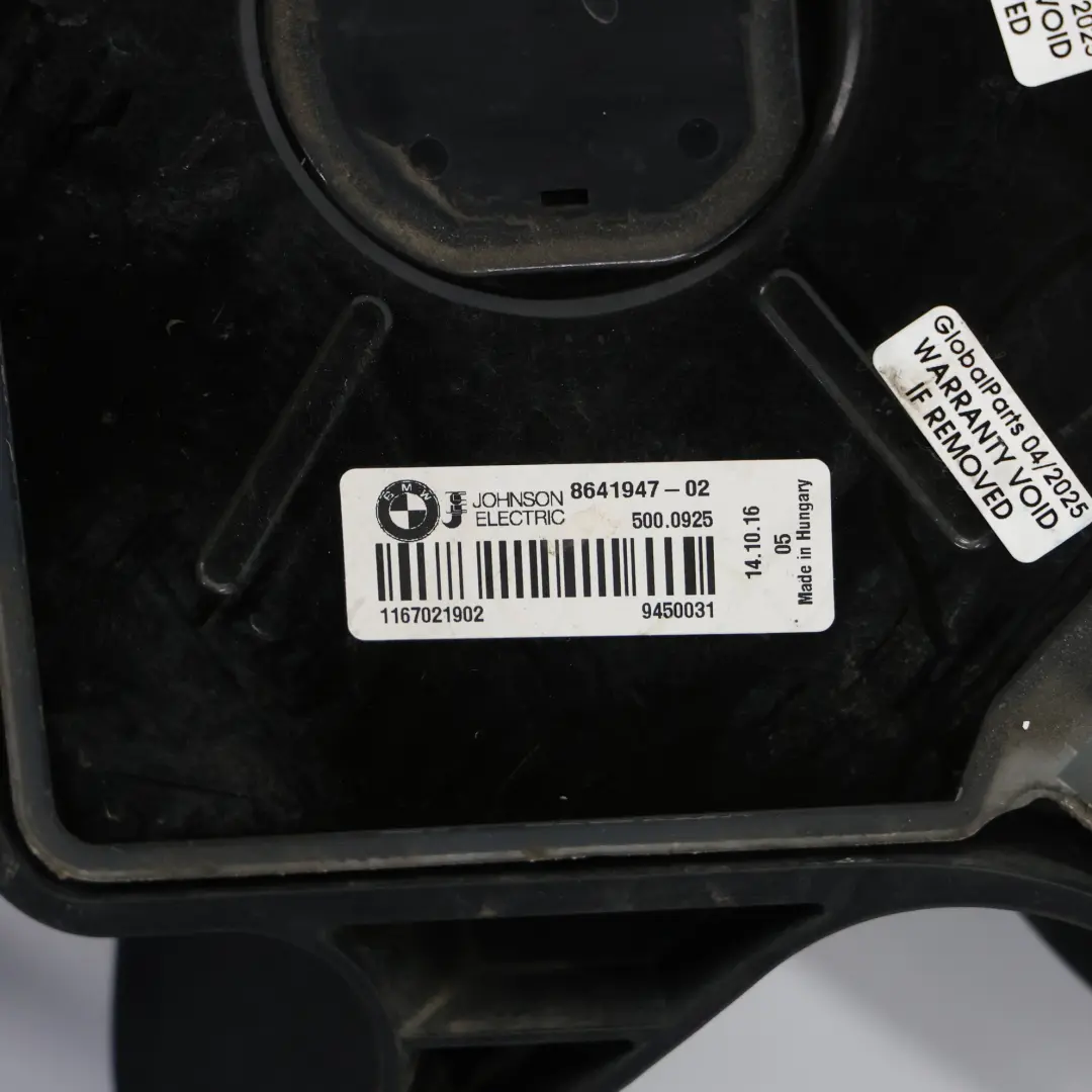 motore raffreddamento radiatore ventola 600W 8641947 per BMW F20 F21 F22 F30 F32 LCI con numero di parte 8625440 BMW F20 F21 F22 F30 F32 LCI motore raffreddamento radiatore ventola 600W 8641947 - SKU 8625440-2 - Numero di parte 8625440