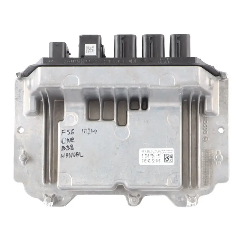 B38 102HP Petrol Engine Control Unit ECU DME Manual to Mini One F55 F56 with Part number 8638784 Mini One F55 F56 B38 102HP Petrol Engine Control Unit ECU DME Manual - SKU 8638784 - Part number 8638784