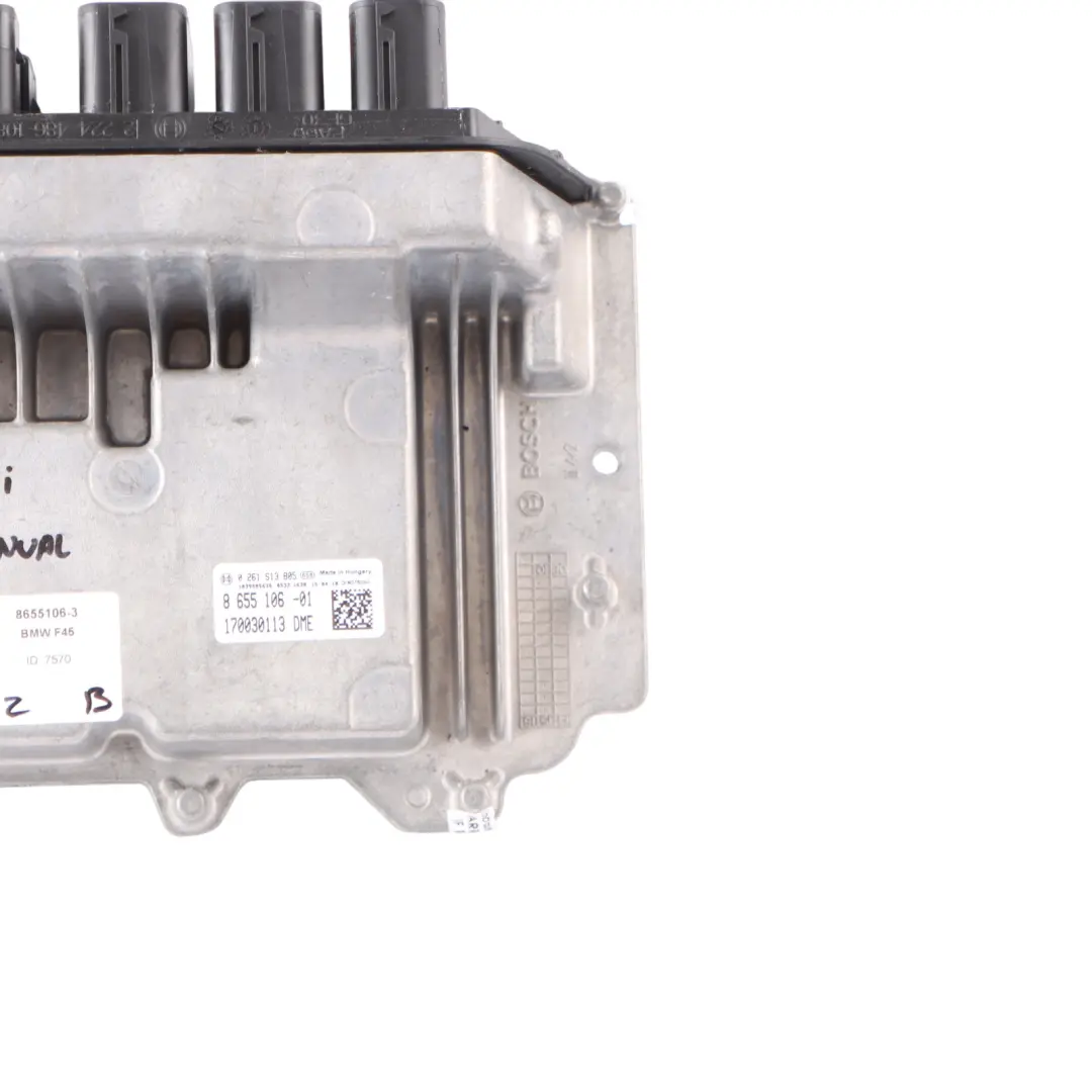 BMW F45 218i B38 136HP Petrol Engine Control Unit ECU DME Manual - SKU 8655106-3 - Part number 8655106