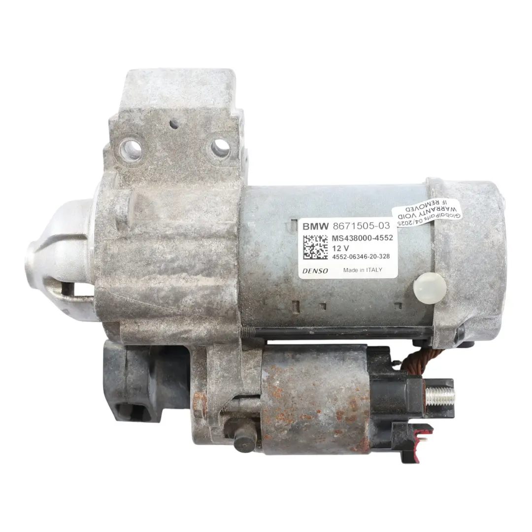 Rozrusznik Silnika do BMW F97 F98 G01 G02 G20 G30 o numerze 8671505 BMW F97 F98 G01 G02 G20 G30 Rozrusznik Silnika - SKU 8671505-1 - Numer Części 8671505
