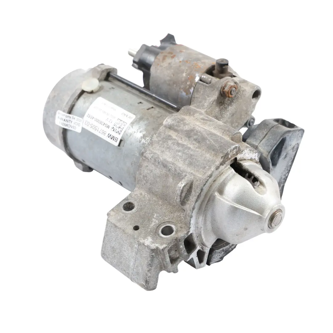 Motorino Di Avviamento per BMW F97 F98 G01 G02 G20 G30 con numero di parte 8671505 BMW F97 F98 G01 G02 G20 G30 Motorino Di Avviamento - SKU 8671505-1 - Numero di parte 8671505