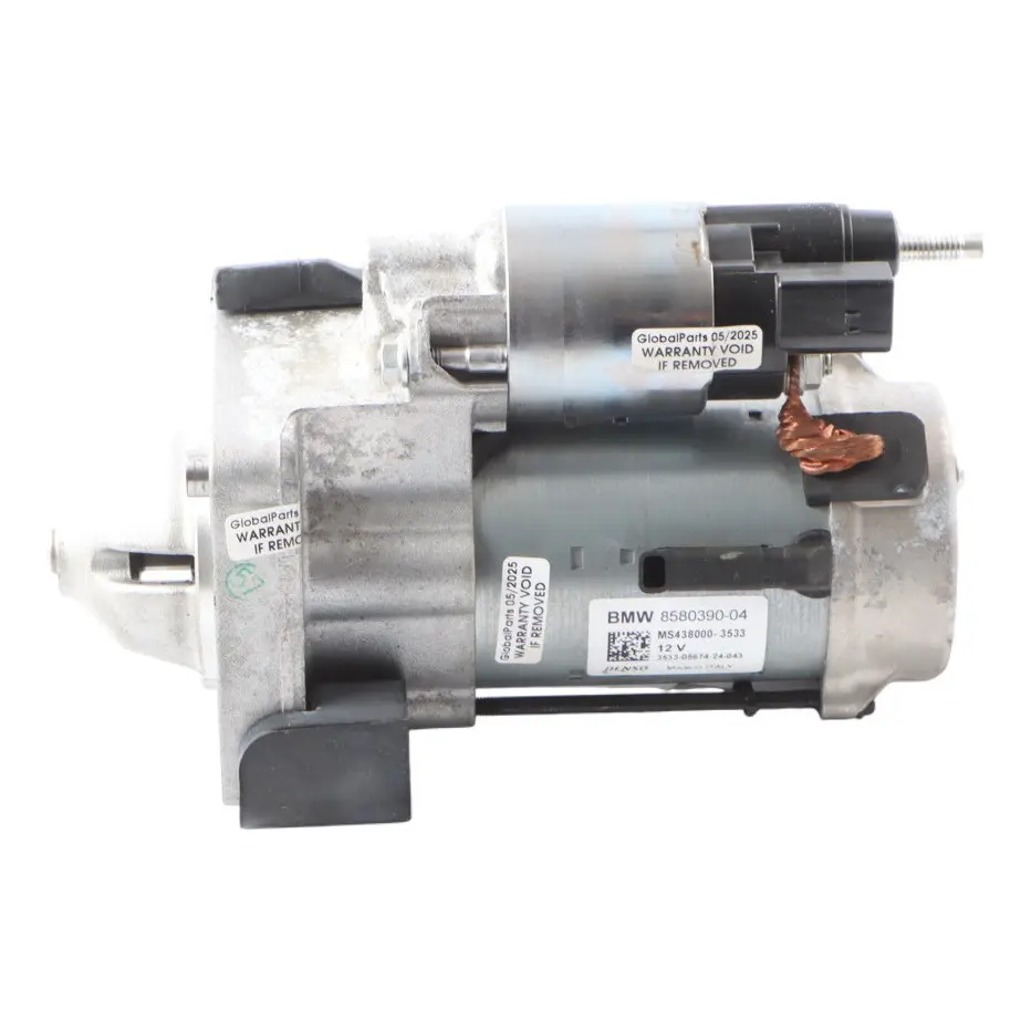 Starter Motor 8580390 to BMW F40 F44 F45 F46 with Part number 8676405 BMW F40 F44 F45 F46 Starter Motor 8580390 - SKU 8676405 - Part number 8676405