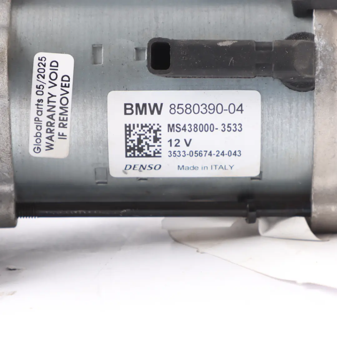 Starter Motor 8580390 to BMW F40 F44 F45 F46 with Part number 8676405 BMW F40 F44 F45 F46 Starter Motor 8580390 - SKU 8676405 - Part number 8676405