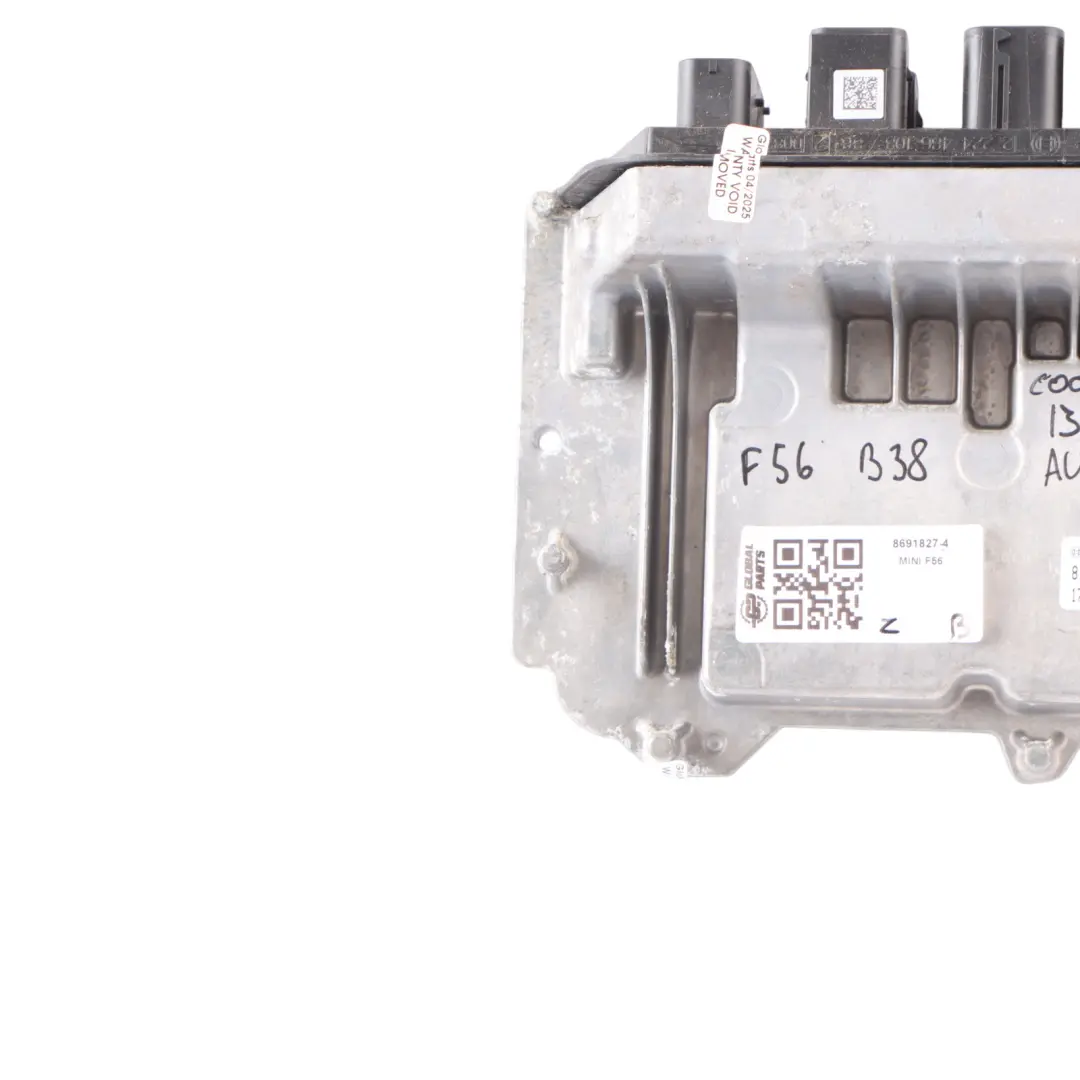 B38 136HP Petrol Engine Control Unit ECU DME 8691827 Automatic to Mini Cooper F56 with Part number 8655106 Mini Cooper F56 B38 136HP Petrol Engine Control Unit ECU DME 8691827 Automatic - SKU 8691827-4 - Part number 8655106