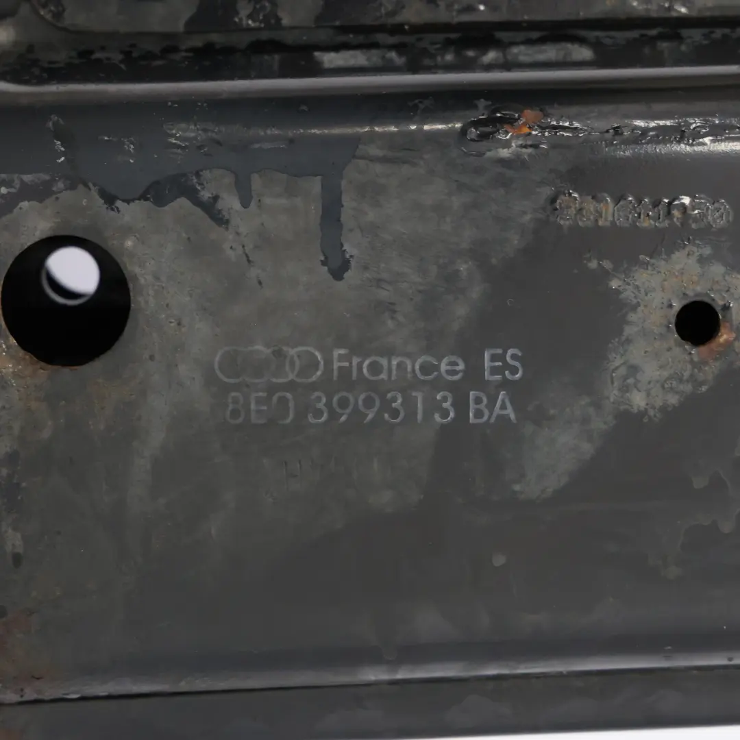 Eje Delantero Subchasis Soporte Cuna Soporte para Audi A4 B6 con número de pieza 8E0399313BA Audi A4 B6 Eje Delantero Subchasis Soporte Cuna Soporte - SKU 8E0399313BA - Número de pieza 8E0399313BA