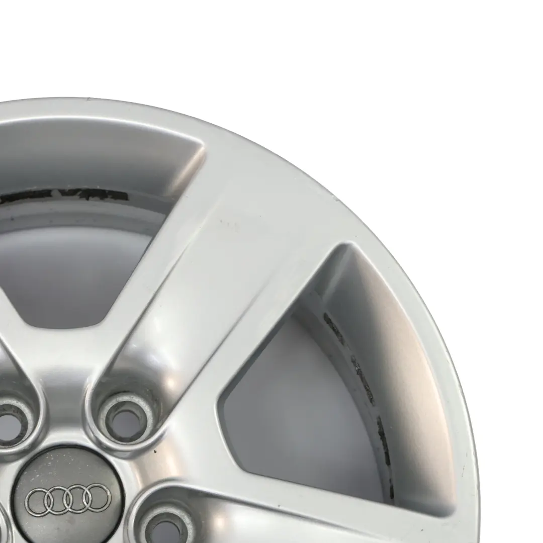 Audi A4 B7 8E Cerchio In Lega Argento 16" ET:42 7J - SKU 8E0601025B-5 - Numero di parte 8E0601025B