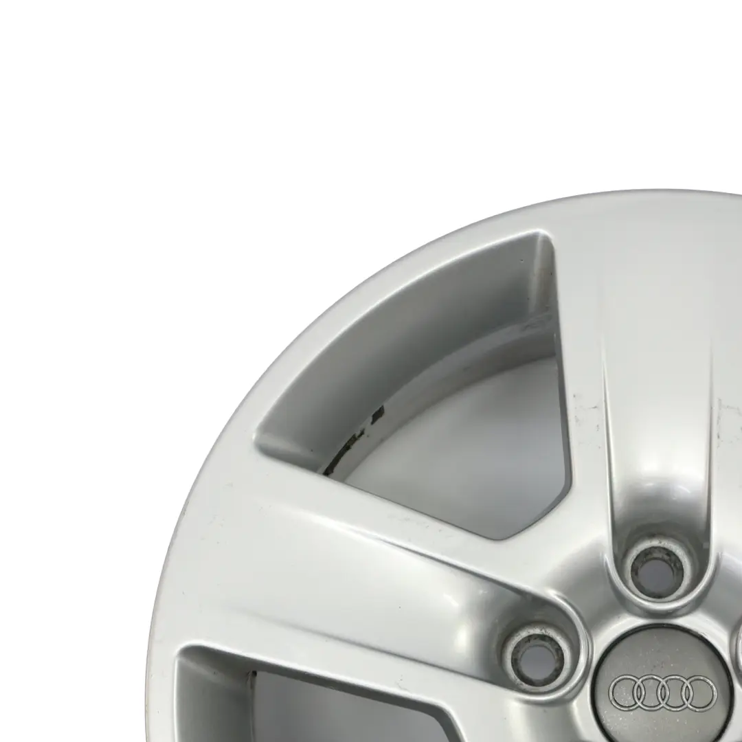 Audi A4 B7 8E Silver Alloy Wheel Rim 16" ET:42 7J Star Spoke - SKU 8E0601025B-7 - Part number 8E0601025B