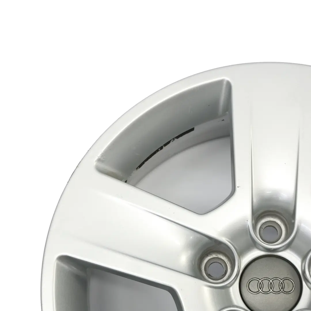 Audi A4 B7 8E Silver Alloy Wheel Rim 16" ET:42 7J Star Spoke - SKU 8E0601025B-8 - Part number 8E0601025B