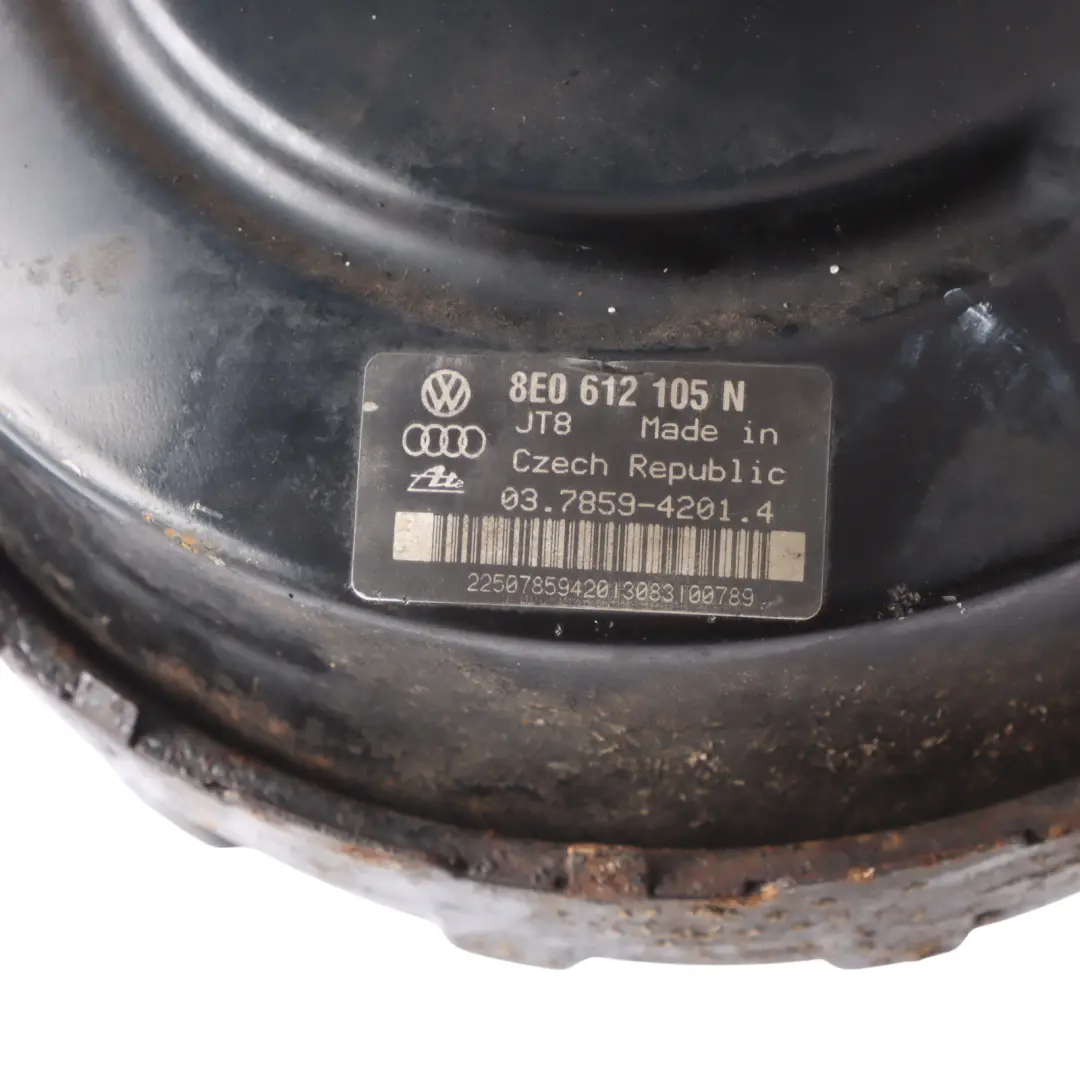 Audi A4 B6 Brake Servo Brake Master Cylinder Booster ABS Unit - SKU 8E0612105N - Part number 8E0612105N