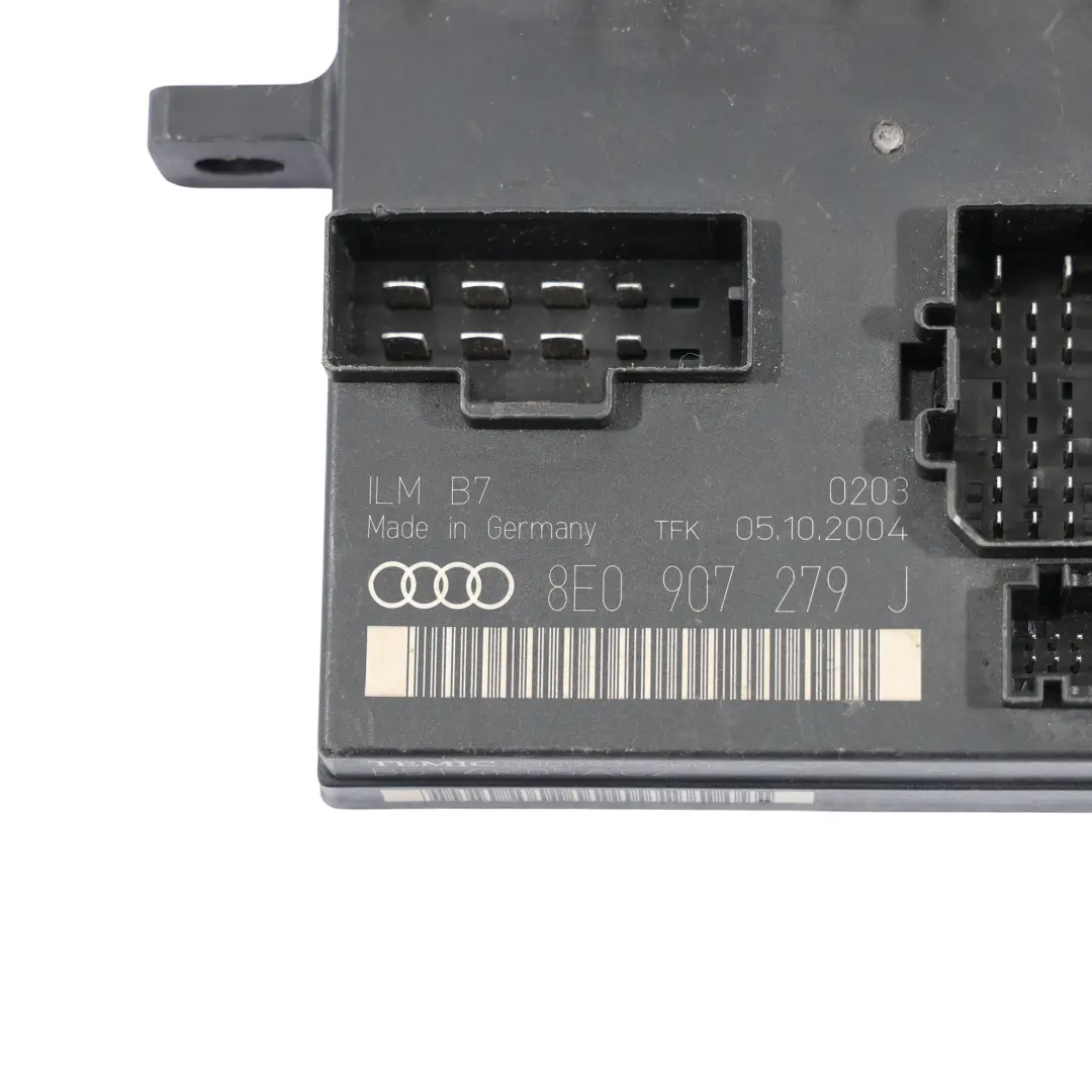 Module D'Alimentation Carrosserie Contrôle Calculateur BCM pour Audi A4 B7 à propos du numéro de pièce 8E0907279J Audi A4 B7 Module D'Alimentation Carrosserie Contrôle Calculateur BCM - SKU 8E0907279J - Numéro de pièce 8E0907279J