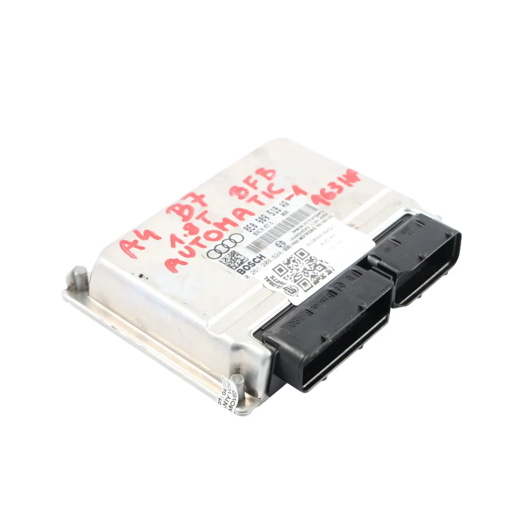 Audi A4 B7 1.8 TFSI BZB 163PS Motor Steuer Gerät Modul ECU Satz - SKU 8E0909518AQ-1 - Teilenummer 8E0909518AQ