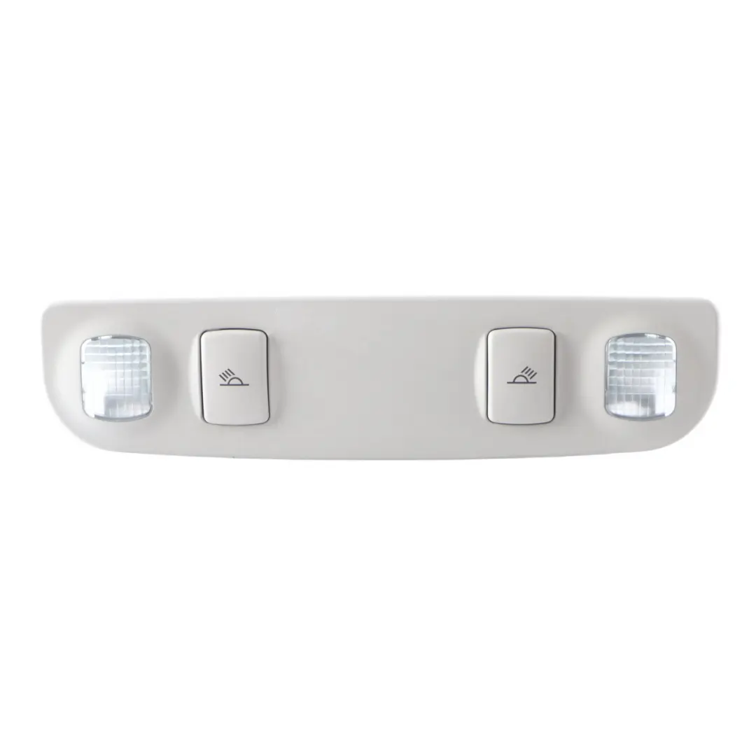 Audi A3 8P Rear Headliner Interior Read Lamp Light Switch Panel Grey - SKU 8E0947111B-1 - Part number 8E0947111B
