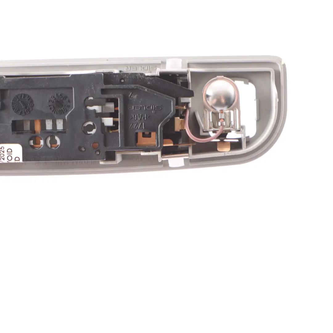 Audi A3 8P Rear Headliner Interior Read Lamp Light Switch Panel Grey - SKU 8E0947111B-1 - Part number 8E0947111B