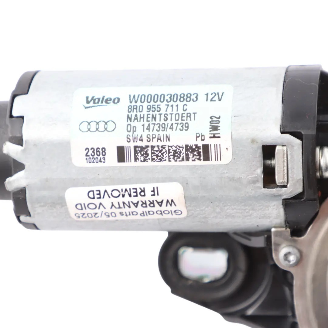 Wiper Motor Audi A3 8P A4 B7 A6 C6 Rear Window Tailgate Actuator Unit to with Part number 8E9955711C Wiper Motor Audi A3 8P A4 B7 A6 C6 Rear Window Tailgate Actuator Unit - SKU 8E9955711C-1 - Part number 8E9955711C