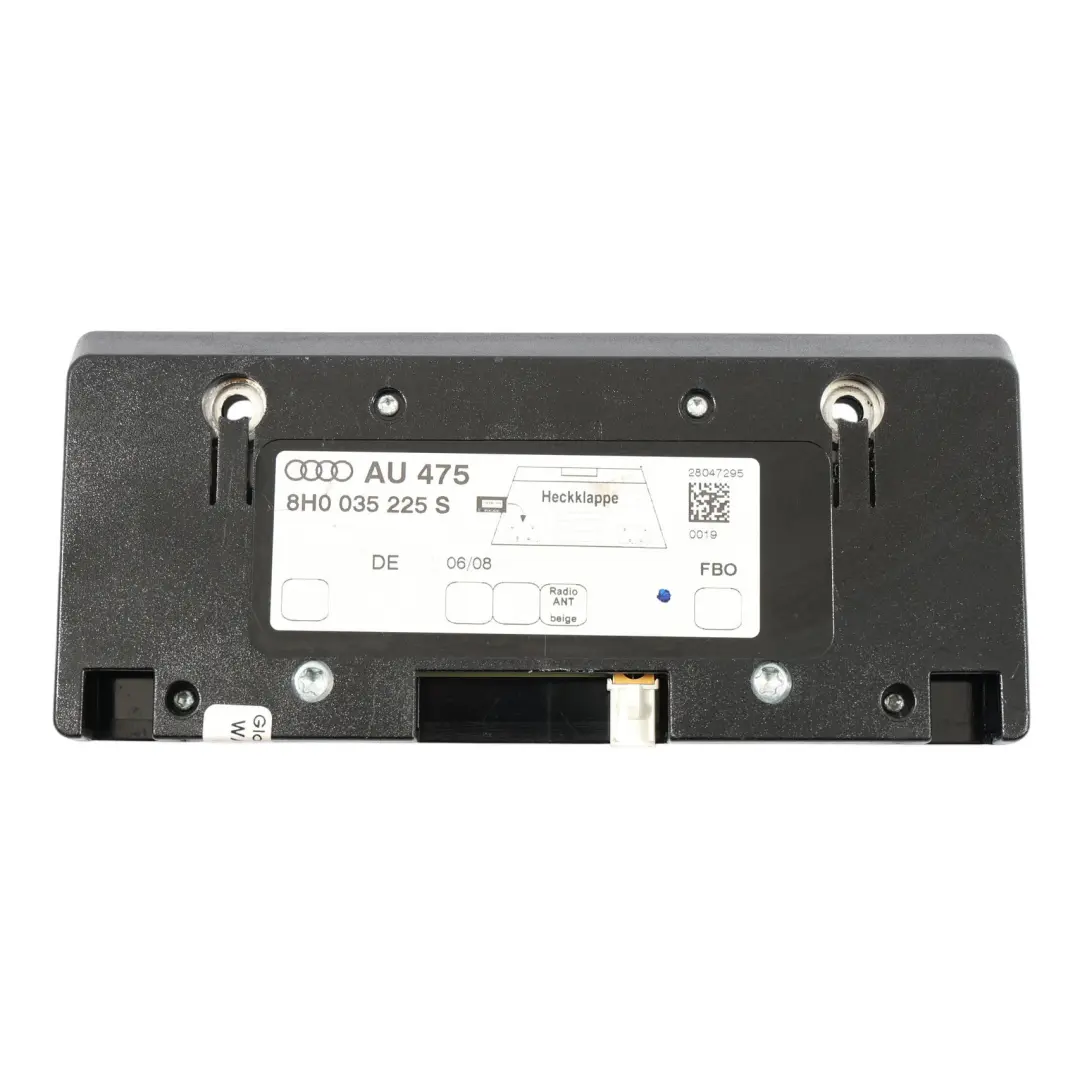 Aerial Antenna Amplifier Module Left N/S to Audi A4 B7 with Part number 8H0035225S Audi A4 B7 Aerial Antenna Amplifier Module Left N/S - SKU 8H0035225S - Part number 8H0035225S