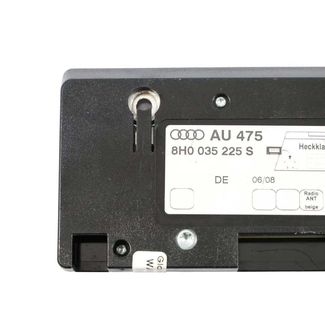 Aerial Antenna Amplifier Module Left N/S to Audi A4 B7 with Part number 8H0035225S Audi A4 B7 Aerial Antenna Amplifier Module Left N/S - SKU 8H0035225S - Part number 8H0035225S