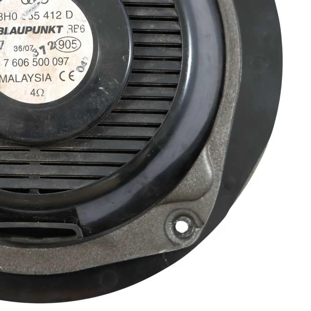 Door Speaker Loudspeaker Front Left N/S to Audi A4 B7 Cabrio with Part number 8H0035412D Audi A4 B7 Cabrio Door Speaker Loudspeaker Front Left N/S - SKU 8H0035412D - Part number 8H0035412D