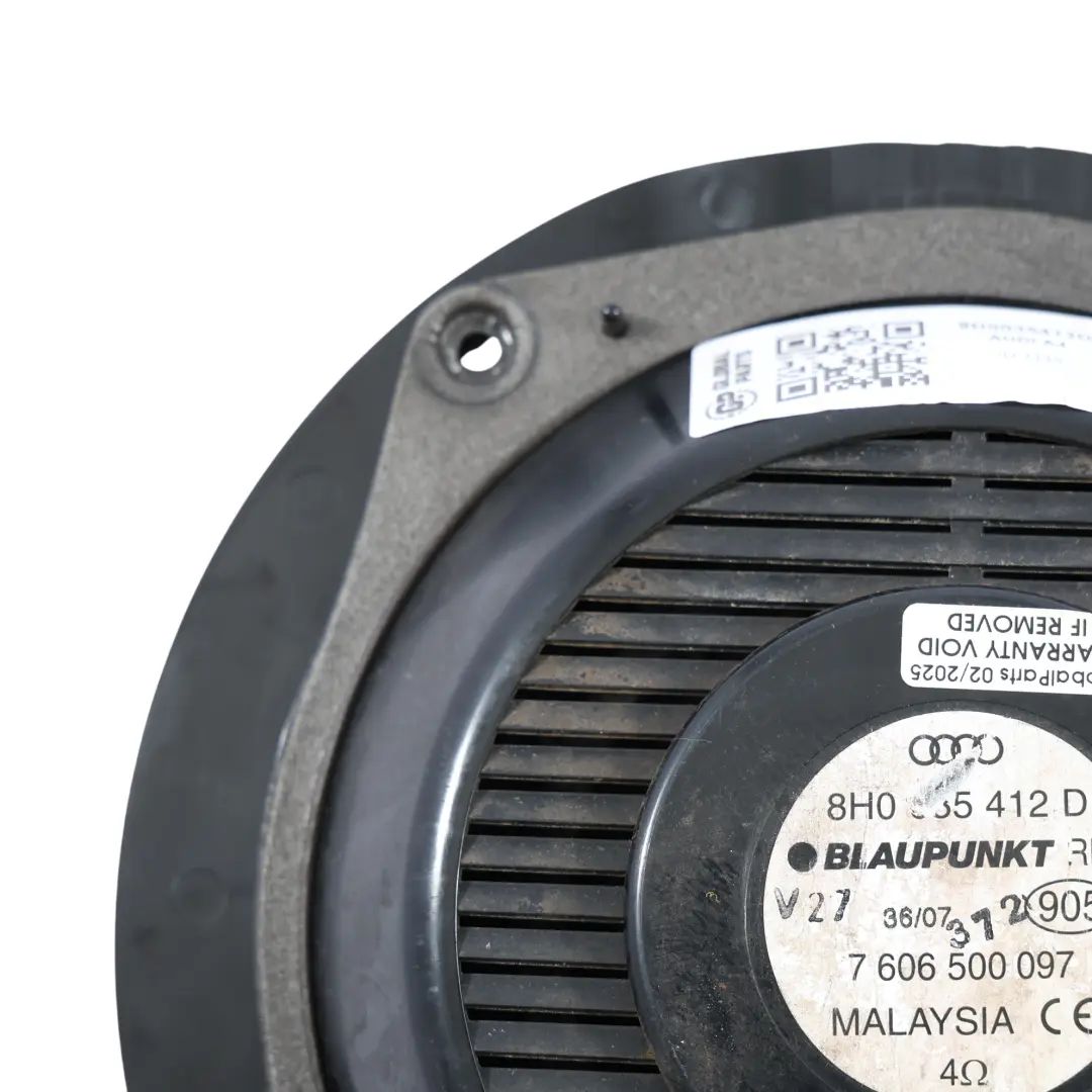 Altavoz De Puerta Altavoz Delantero Izquierdo para Audi A4 B7 Cabrio con número de pieza 8H0035412D Audi A4 B7 Cabrio Altavoz De Puerta Altavoz Delantero Izquierdo - SKU 8H0035412D - Número de pieza 8H0035412D
