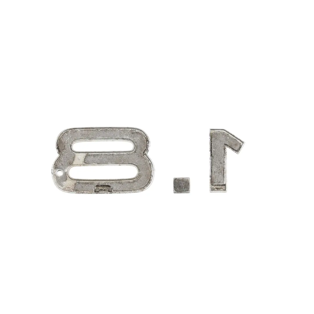 Trasera Tronco Escotilla Insignia Emblema 1.8T Lettering para Audi A4 B7 con número de pieza 8H0853743B Audi A4 B7 Trasera Tronco Escotilla Insignia Emblema 1.8T Lettering - SKU 8H0853743B - Número de pieza 8H0853743B