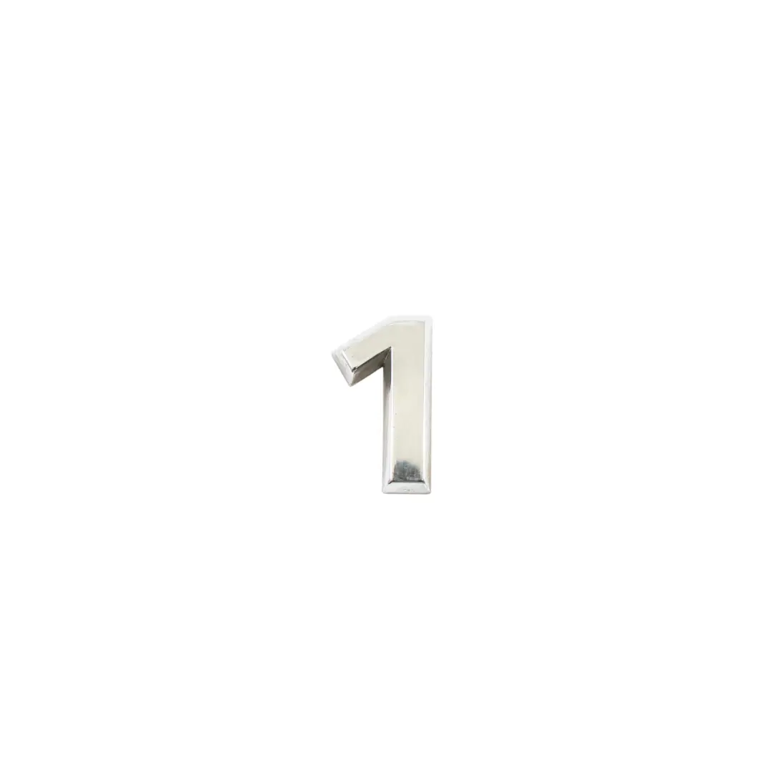 Audi A3 8P 1.9 TDI Emblema Distintivo Bagagliaio Scritta Cromata - SKU 8H0853743D - Numero di parte 8H0853743D