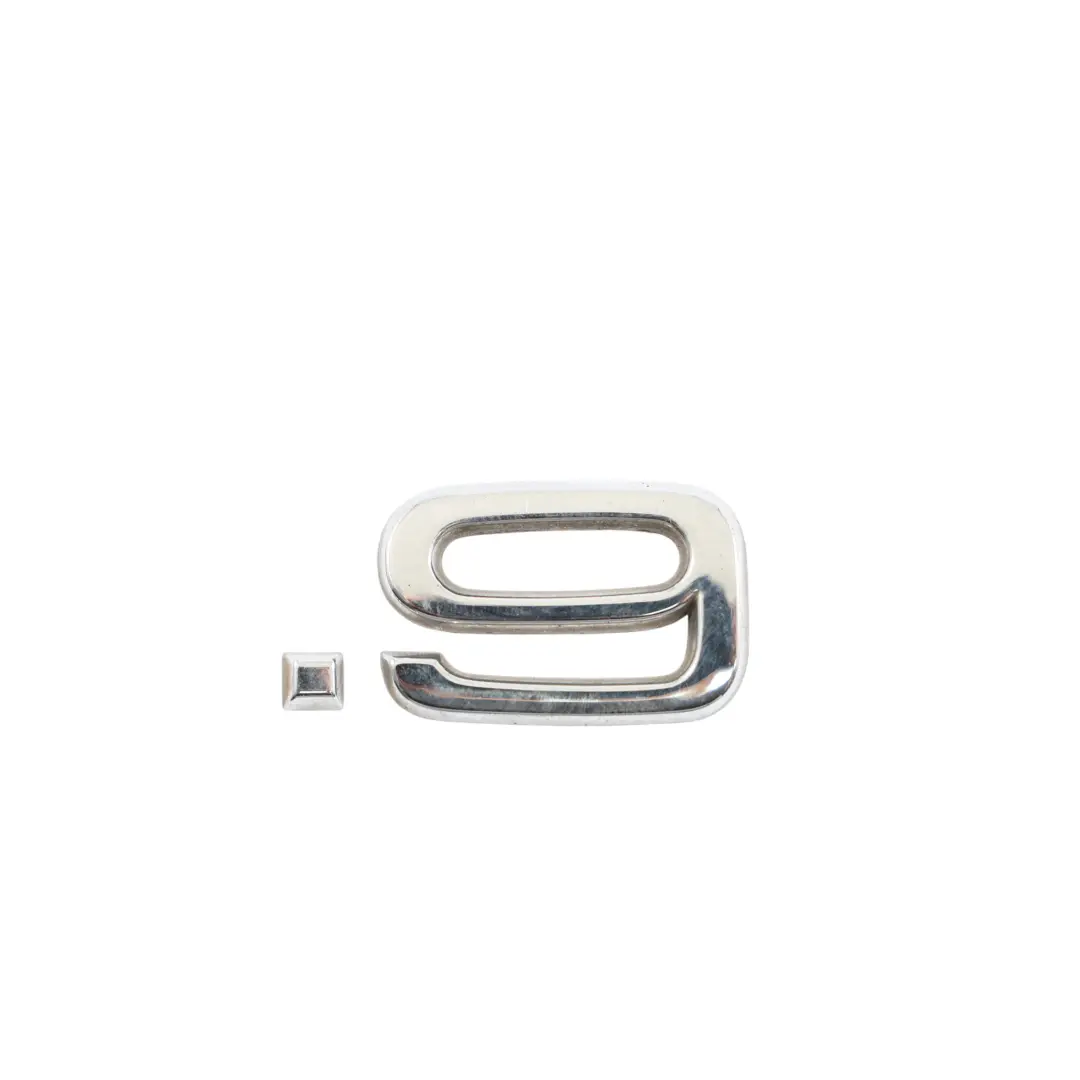 Audi A3 8P Trunk Hatch Boot Badge Emblem 1.9 TDI Lettering Chrome - SKU 8H0853743D - Part number 8H0853743D