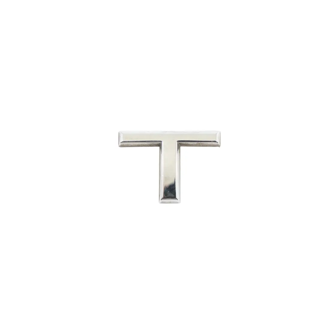 Audi A3 8P 1.9 TDI Emblema Distintivo Bagagliaio Scritta Cromata - SKU 8H0853743D - Numero di parte 8H0853743D